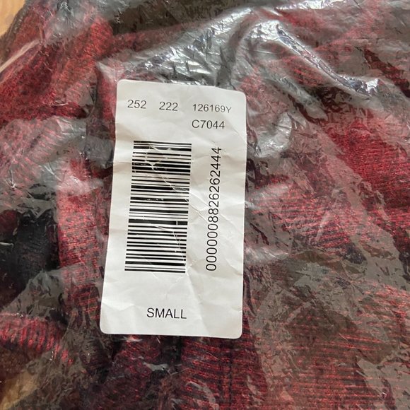 Maurices NWT Red Plaid Tank Top Size Small - Picture 10 of 10